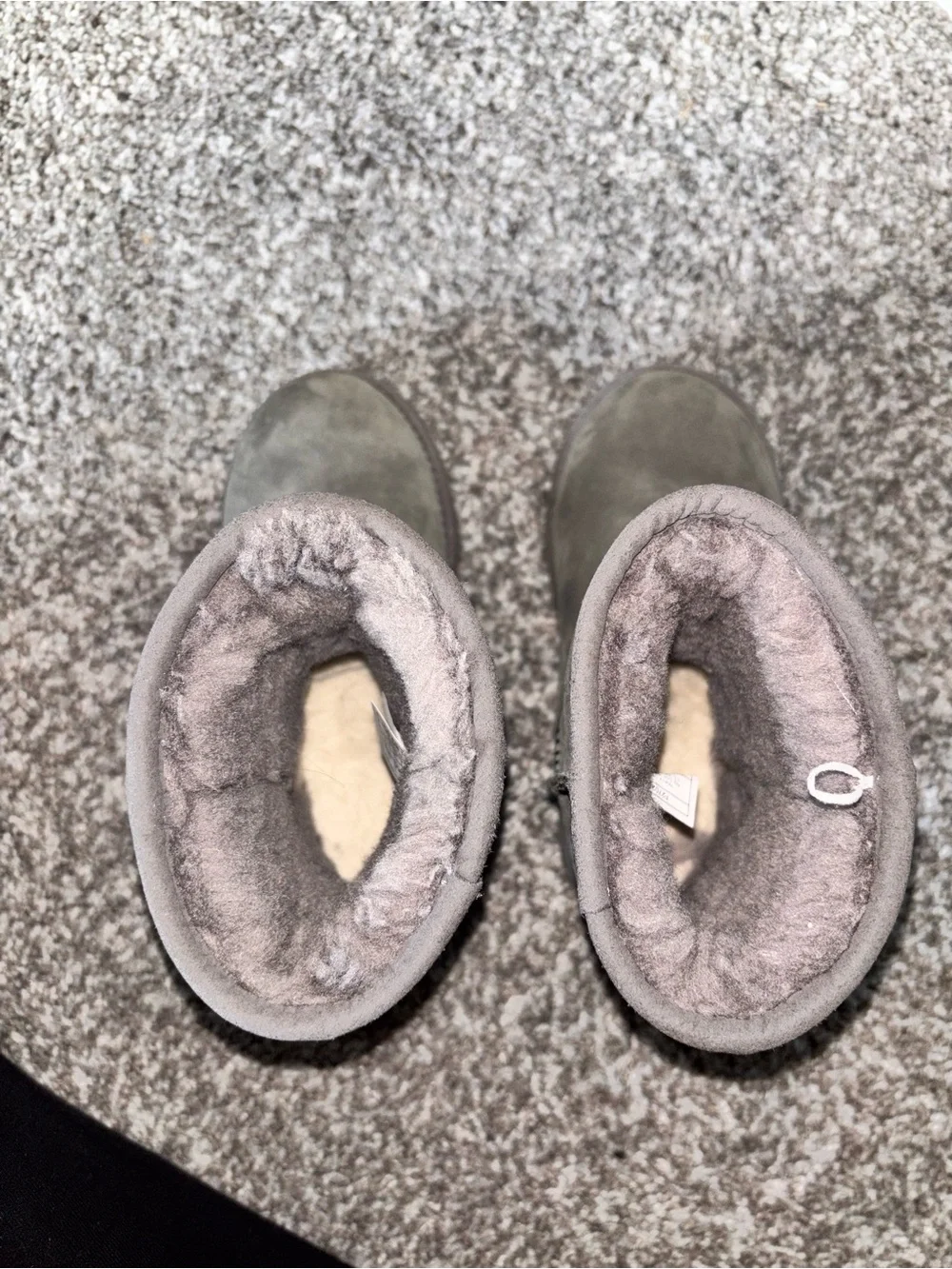 UGG Kids Classic Short Boot - Grey Suede US12